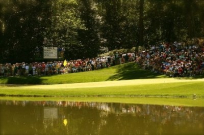 The Masters The ninth hole on the Par 3 course