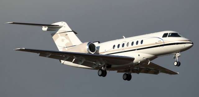 Exterior View of Hawker 4000 | Stratos Jets