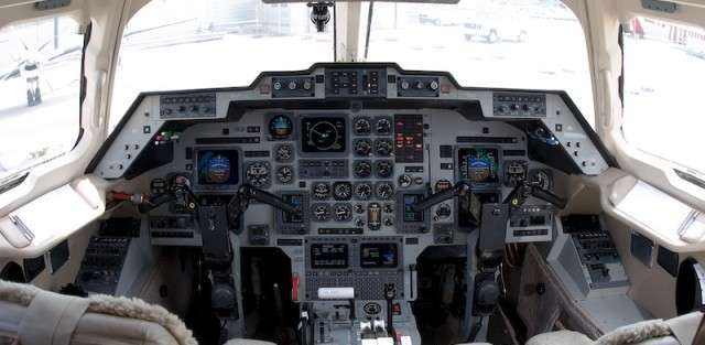 Hawker 1000 cabin