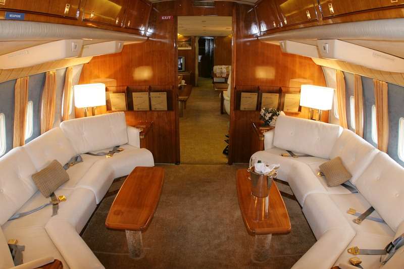 See 4 private jets with the most advanced interior design