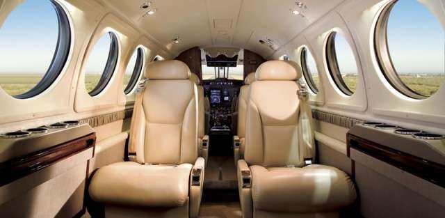 Beechcraft King Air 200 Interior