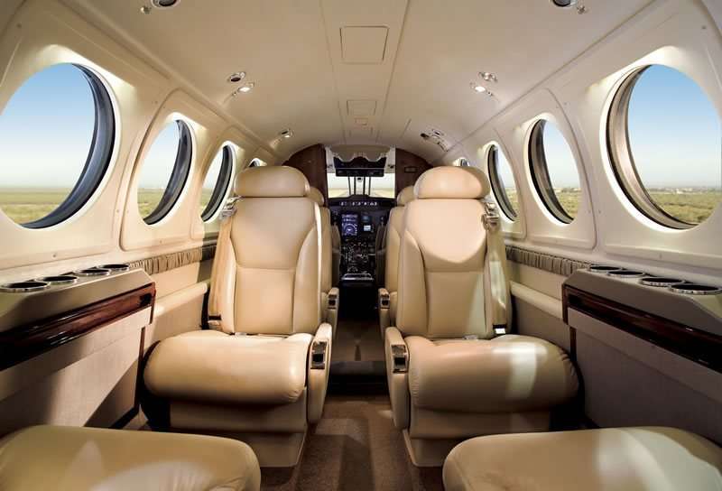 Beechcraft King Air 200 Interior