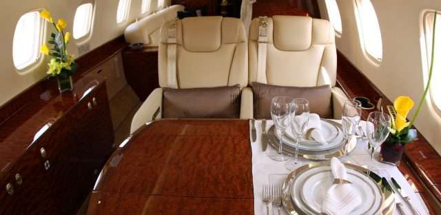 Interior Legacy 650 Luxury Jet