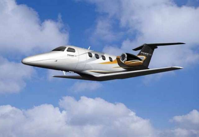 Phenom 100 Private Jet in Air | Stratos Jets Charters, Inc.