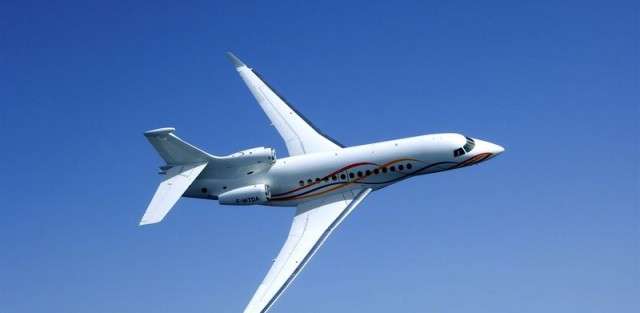 Falcon 7X Air Charter Flight