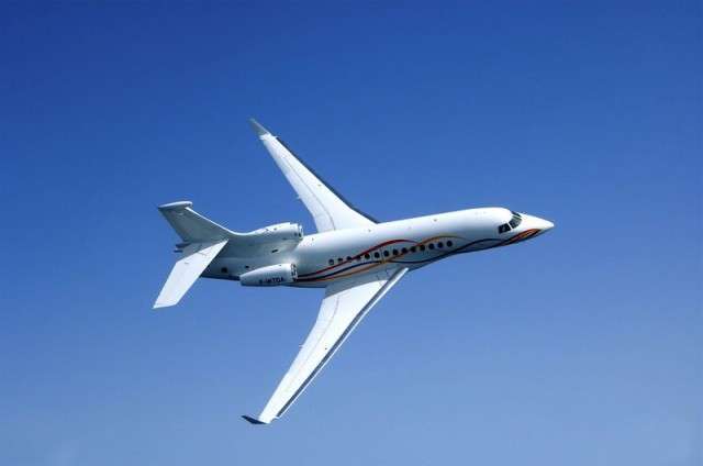 Falcon 7X Air Charter Flight