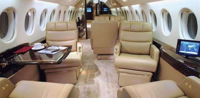Luxury Charter Falcon 900 Private Jet
