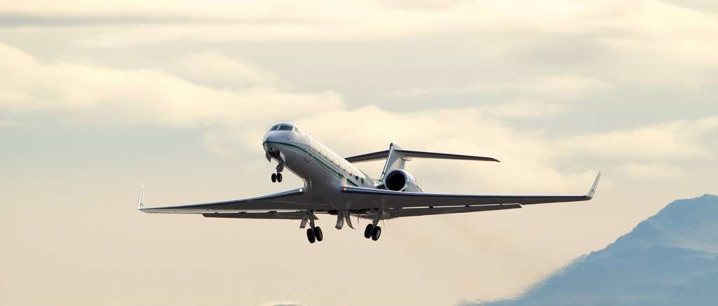 Gulfstream G550 charter flights