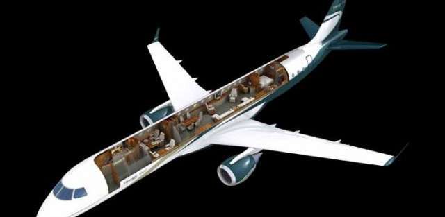 Charter jet Embraer Lineage