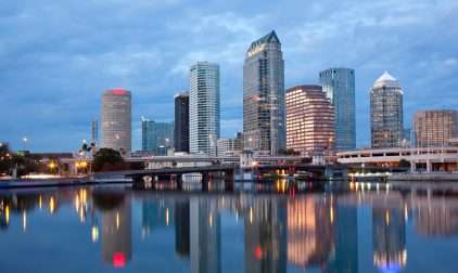 Tampa Bay, Florida Skyline | Stratos Jet Charters, Inc.
