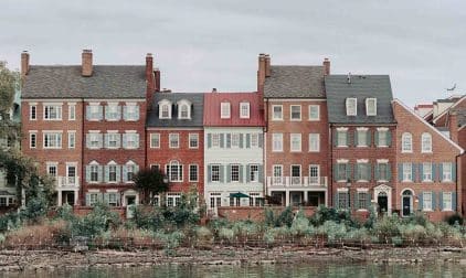 Red Brick Houses in Alexandria, Virginia | Stratos Jet Charters, Inc.