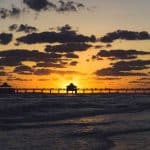 Pier at Fort Myers, Florida during Sunset | Stratos Jet Charters, Inc.