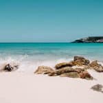 White Sand Beach in St. Martin | Stratos Jet Charters, Inc.