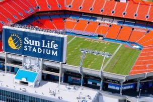 Booking charter flights to the Orange Bowl in Miami
