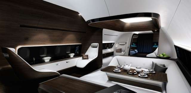 Luxury Private Jets Take Interior Design To New Heights
