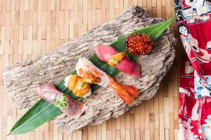 Sushi is admired as much for its visual appeal as it is for its distinct flavour and texture.