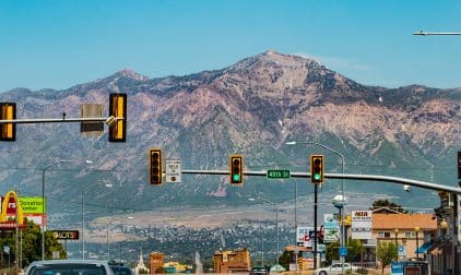 Mountains in Ogden, Utah | Stratos Jet Charters, Inc.