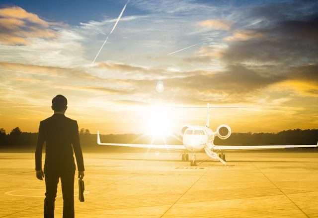 private jet charter and business traveller