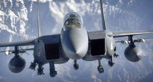 charter flights to palm beach F-15 fighter jet