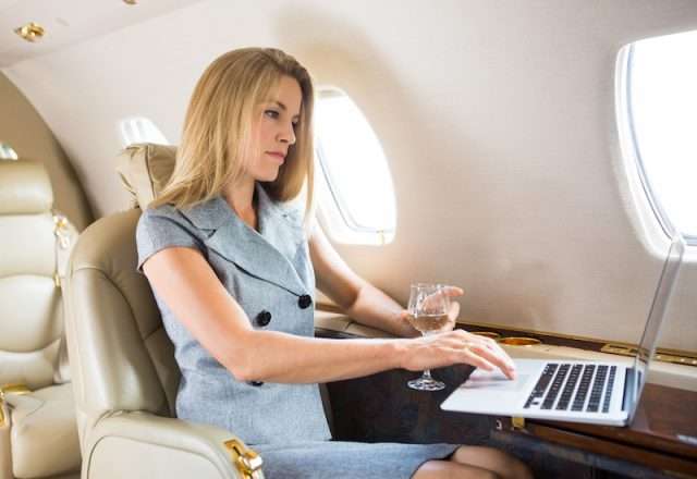 private jet charter communications