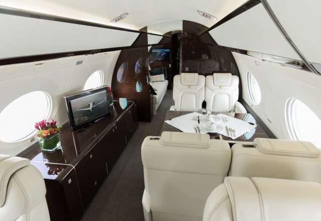Gulfstream G650 interior
