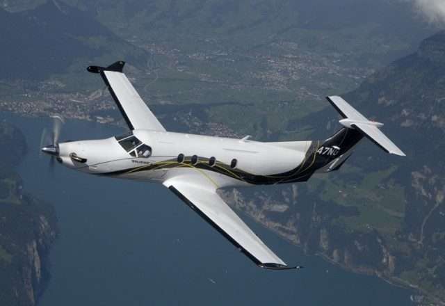 turboprop charter planes - Pilatus PC12