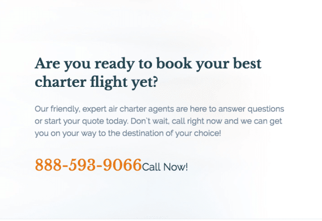 Best Private Jet Charter Company