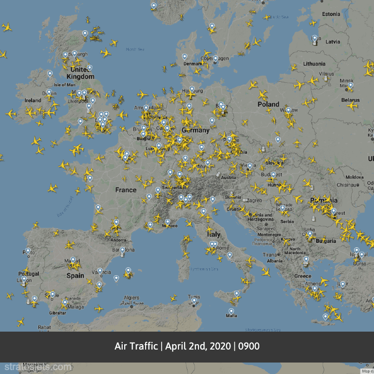 europe air traffic april-min