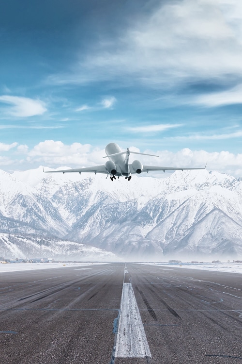 Replacement jet ready for departure
