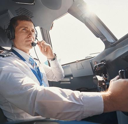 Stratos Jets pilot