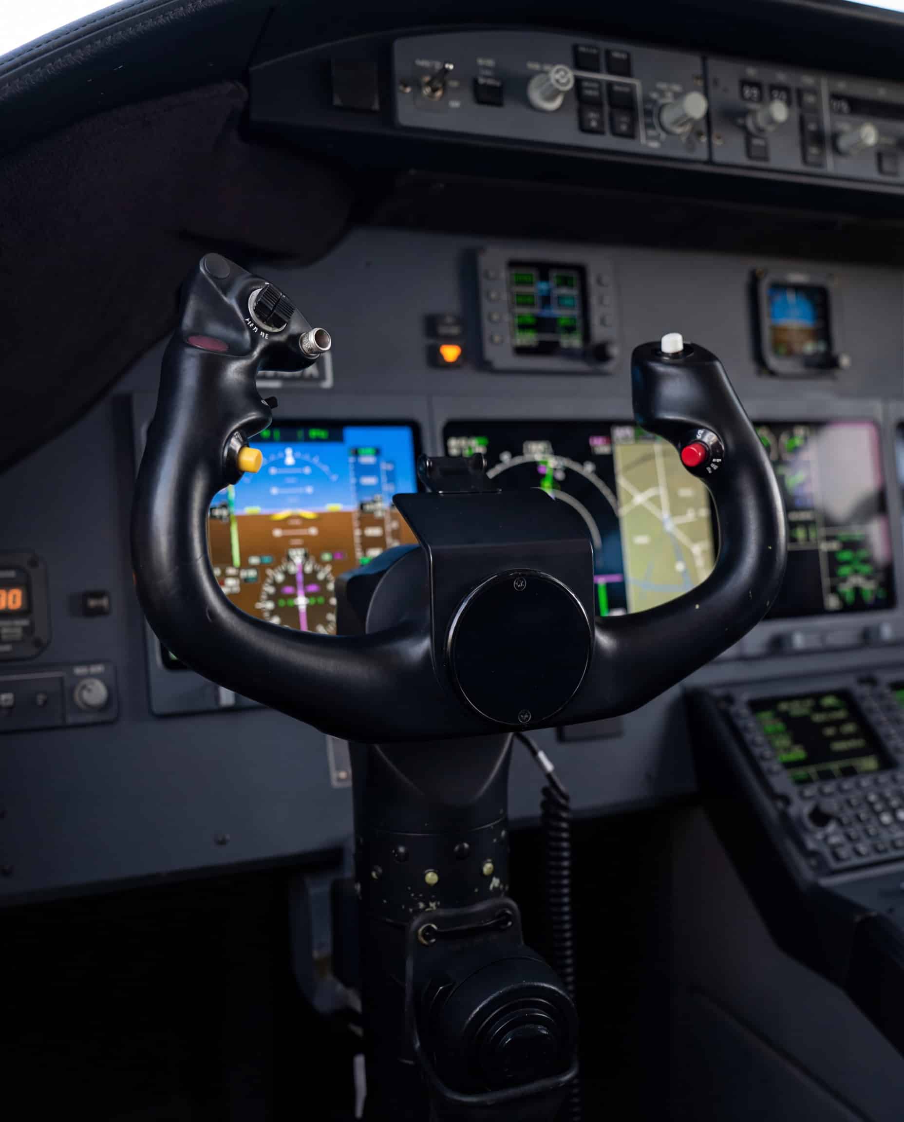 Pilot in command of the flight deck