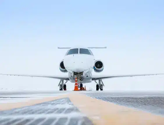 Aircraft grounded due to mechanical issue